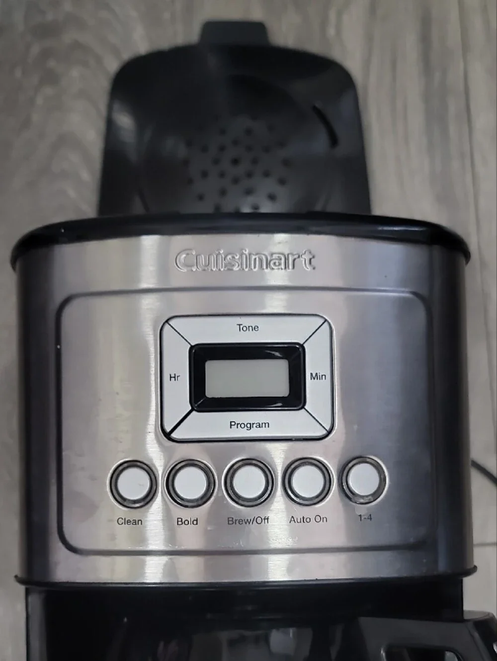 Cuisinart Stainless Steel Black Coffee Maker
